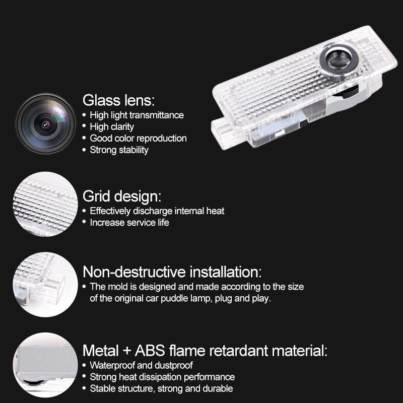 Fiat Compatible Car Door Welcome Lights