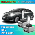 High Quality Car Headlight 35W Xenon D1S HID Bulb 6000K Auto Light For Citroen DS5 2011 20