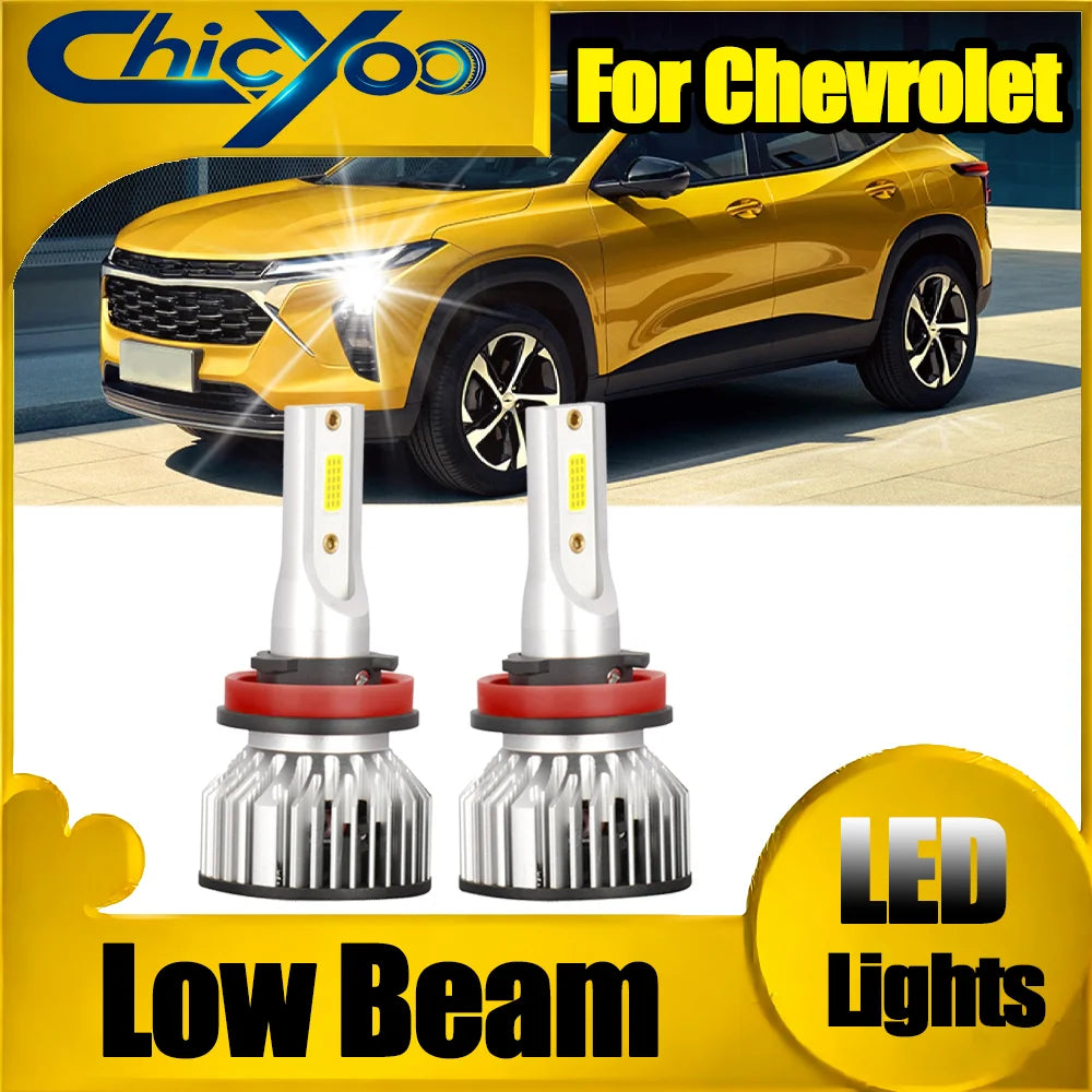 2X H11 H8 H9 Low Beam LED HeadLights 90W 20000LM High Power Canbus Auto HeadLamps 12V 6000