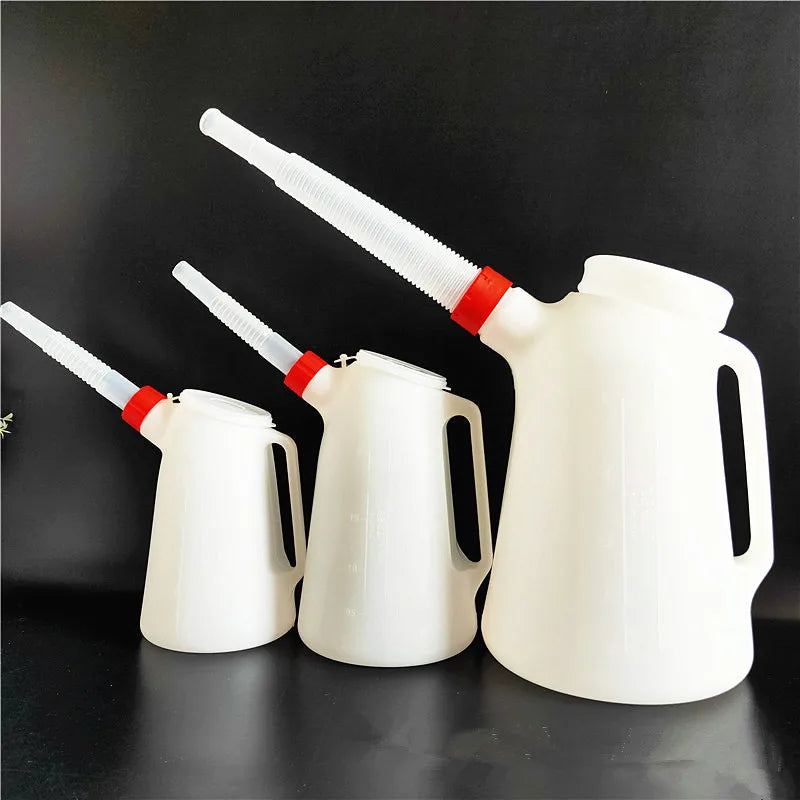 1.2L-5L Oil Measuring Jug container oil pot with Long spout for Automotive Fluid Oil Fuel Oil Me - Automotive LED Light