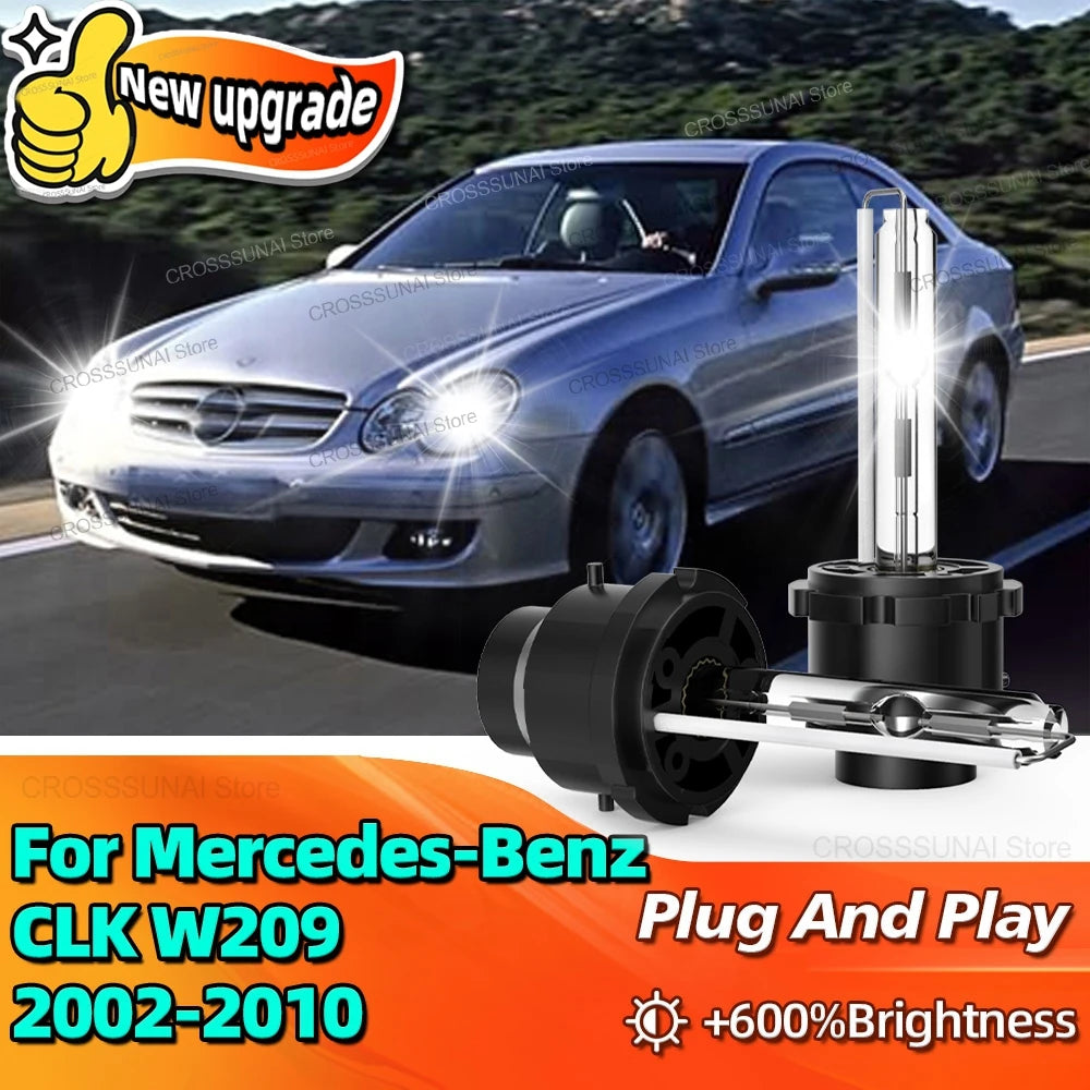 35W D2S 6000K HID Xenon Car Headlamp Light Replacement Bulb For Mercedes-Benz CLK W209 200