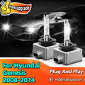 35W D1S Bulb HID Xenon Lamp Car Headlight 10000LM Bright 6000K Light For Hyundai Genesis 2