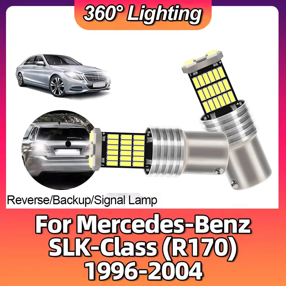 LED Interior Light Kit for Mercedes P21W R170 1999-2004 - Canbus Error-Free Interior Bulbs