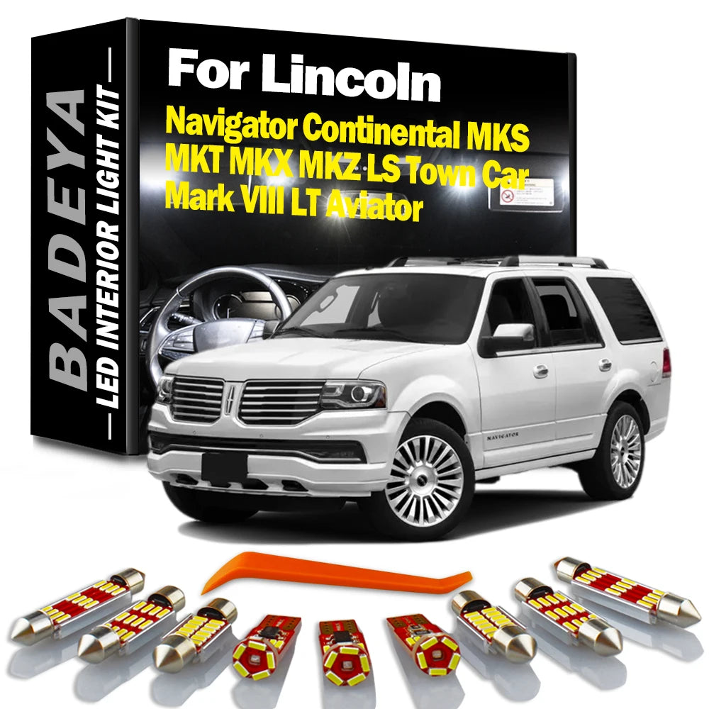 BADEYA For Lincoln Navigator Continental MKS MKT MKX MKZ LS Town Car Mark VIII LT Aviator