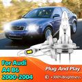 6000K Car LED Headlight Bulb CSP Canbus 180W Light For Audi A4 B6 2000 2001 2002 2003 2004