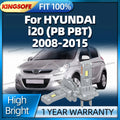 2/4Pcs 180W Led Lights Headlight Bulb Car Lamp For HYUNDAI i20 PB PBT 2008 2009 2010 2011