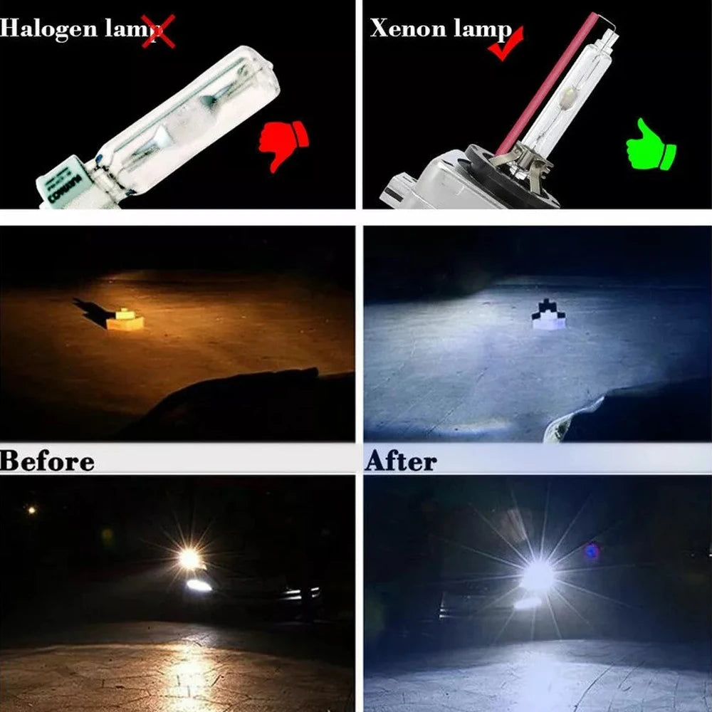 D1S 6000K D3S Xenon HID Headlight Bulbs 35W 8000k 12000k HID Light High Bright For Kia Spo