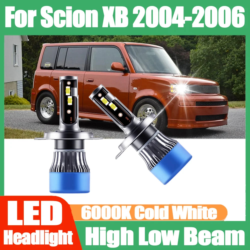 2X Canbus No error LED Headlights 3570 CSP Chips Front Headlights 120W High Power 6000K Wh