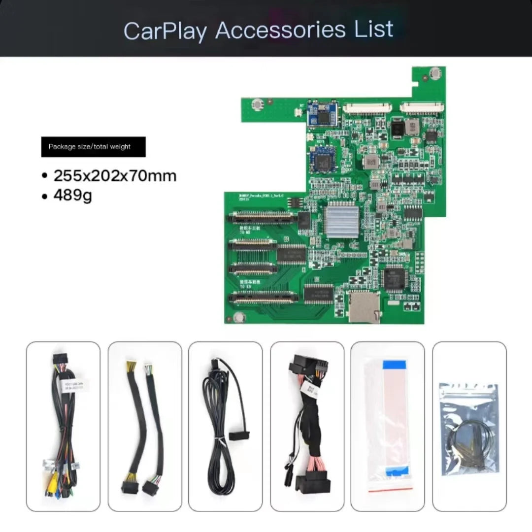Wireless For Apple Carplay Module For Porsche/Panamera/Cayenne/Macan/Cayman 911 718 PCM 3.