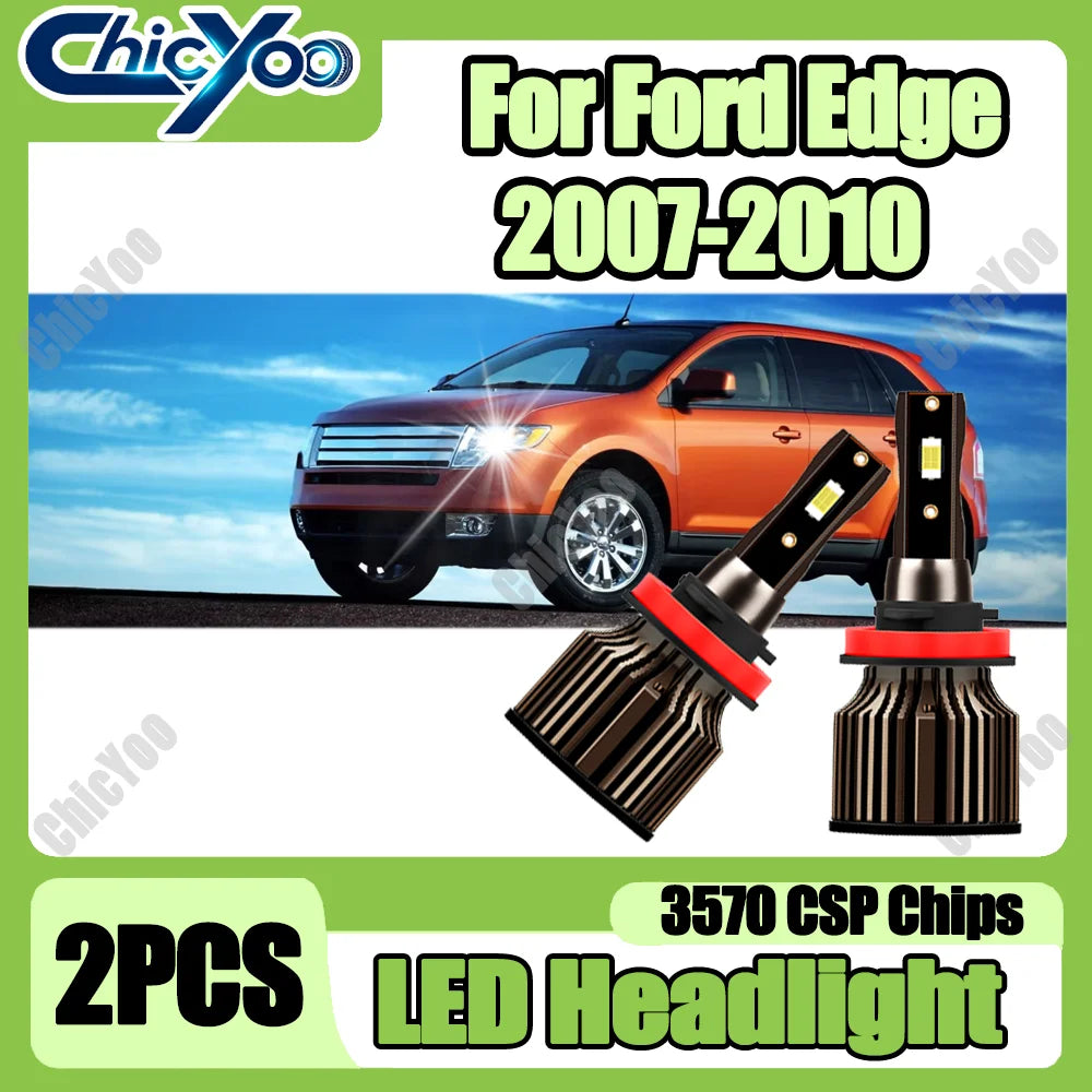 3570 CSP Chip Car Turbo Light High Power H11 H8 H9 LED Headlight 20000LM 120W 6500K White