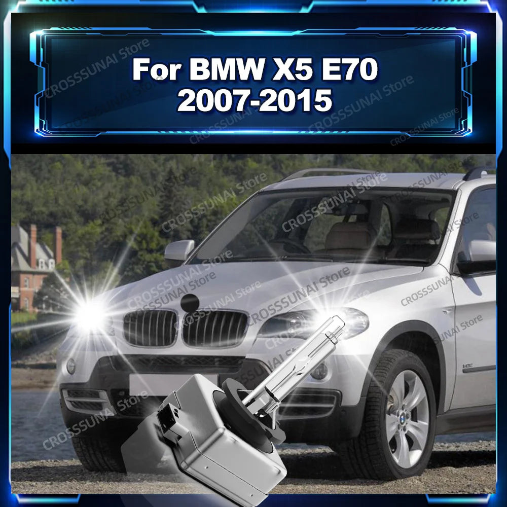 Xenon Low Beam HID Bulbs For BMW X5 E70 2007 2008 2009 2010 2011 2012 2013 2014 2015