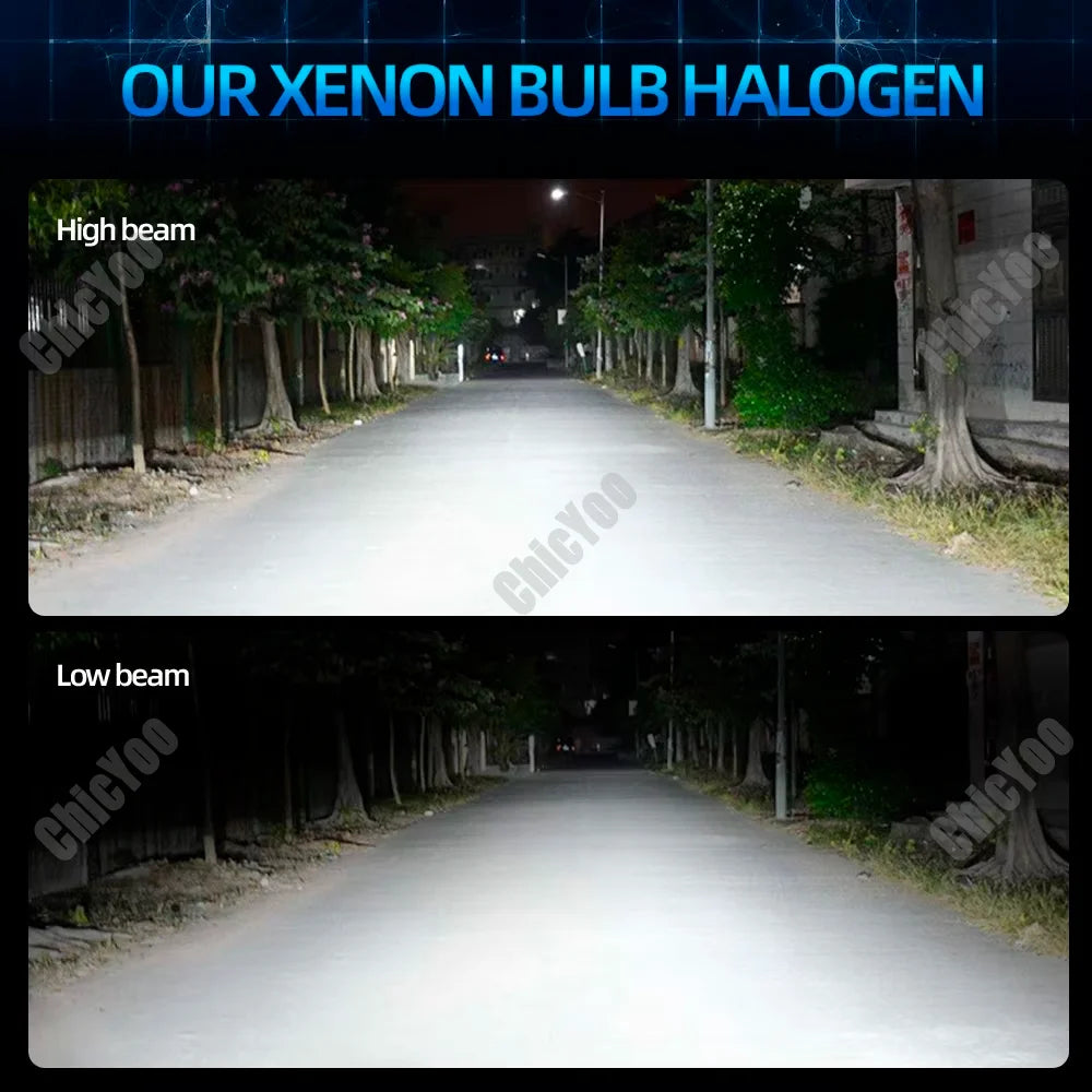 3570 CSP Chips 120W High Power Front Headlights Canbus LED Headlights 6000K White Plug and