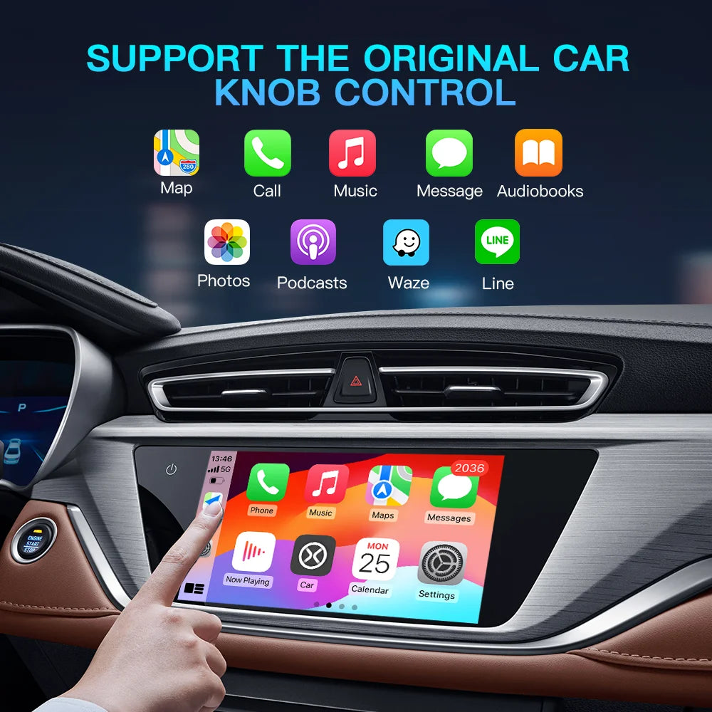 CARABC Carbitlink Smartlink Easy Connection to Wireless CarPlay Android Auto for Baic BJ40