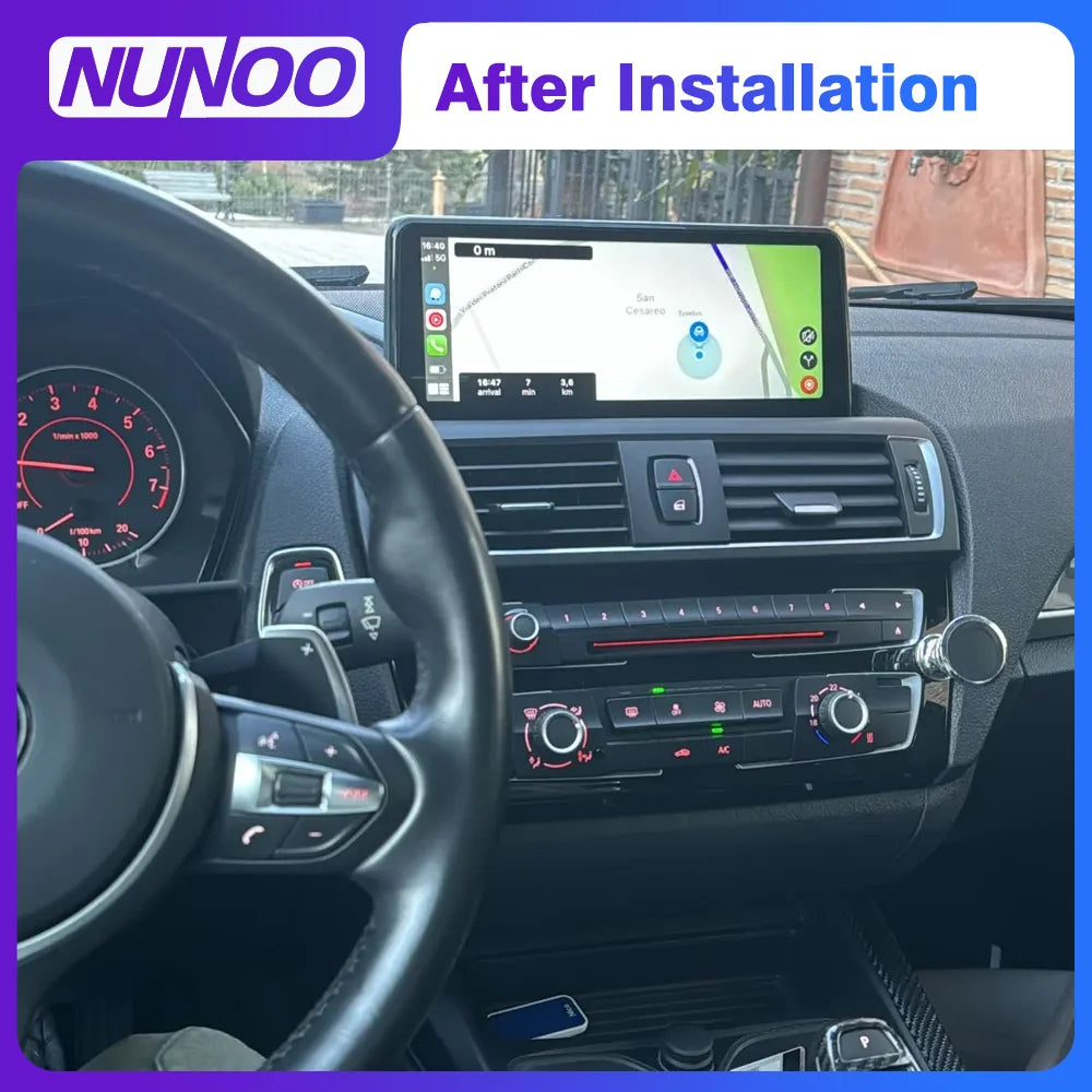 Qualcomm CarPlay Screen For BMW 1 2 Series F20 F21 2011-2019 Android Auto Radio Multimedia