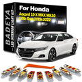 BADEYA 12Pcs LED Interior Map Dome Light Kit For Honda Accord 10 X MKX MK10 10th Gen 2018