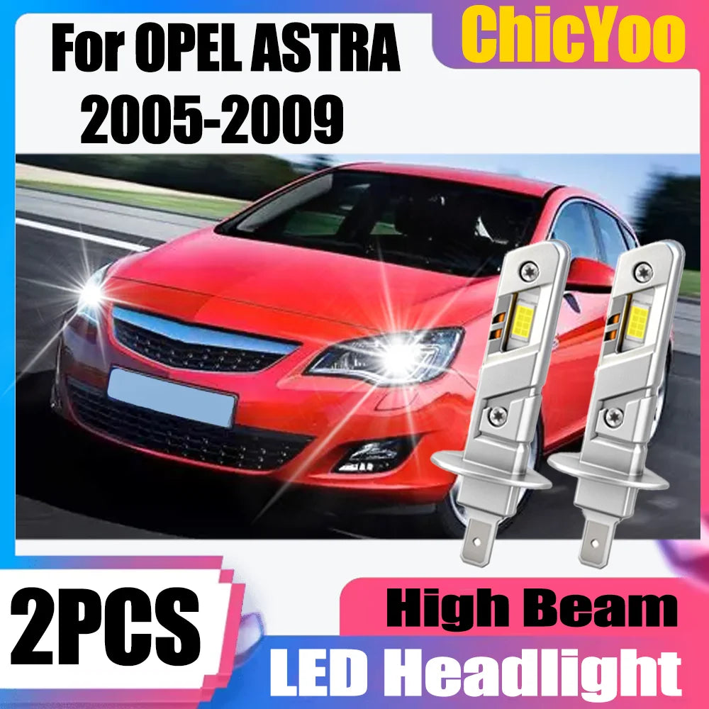 High Power 25000LM 130W H1 High Beam Canbus No Error LED Headlight 6000K White 12V For OPE