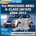 2/4Pcs 180W Led Lights Headlight Bulb Car Lamp For MERCEDES-BENZ A-CLASS W169 2004-2012 20