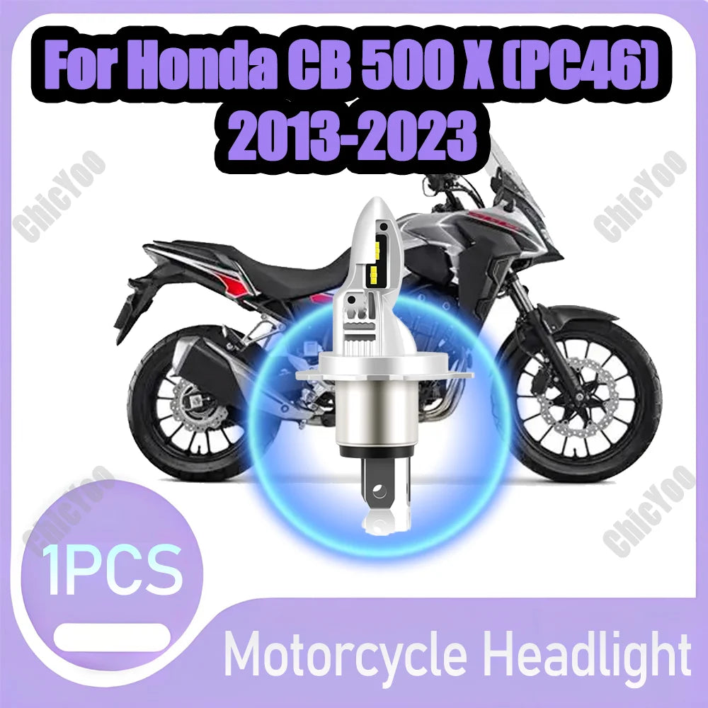10000LM High Power High Low Beam H4 Motorcycle Head Lamp 6000K White LED Headlight 12V For