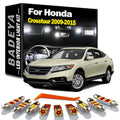 BADEYA 17Pc LED Interior Map Indoor Dome Light Kit For Honda Crosstour 2009 2010 2011 2012