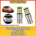 LED Interior Light Kit for Smart BA15S P21W MK2 - Canbus Error-Free Interior Bulbs