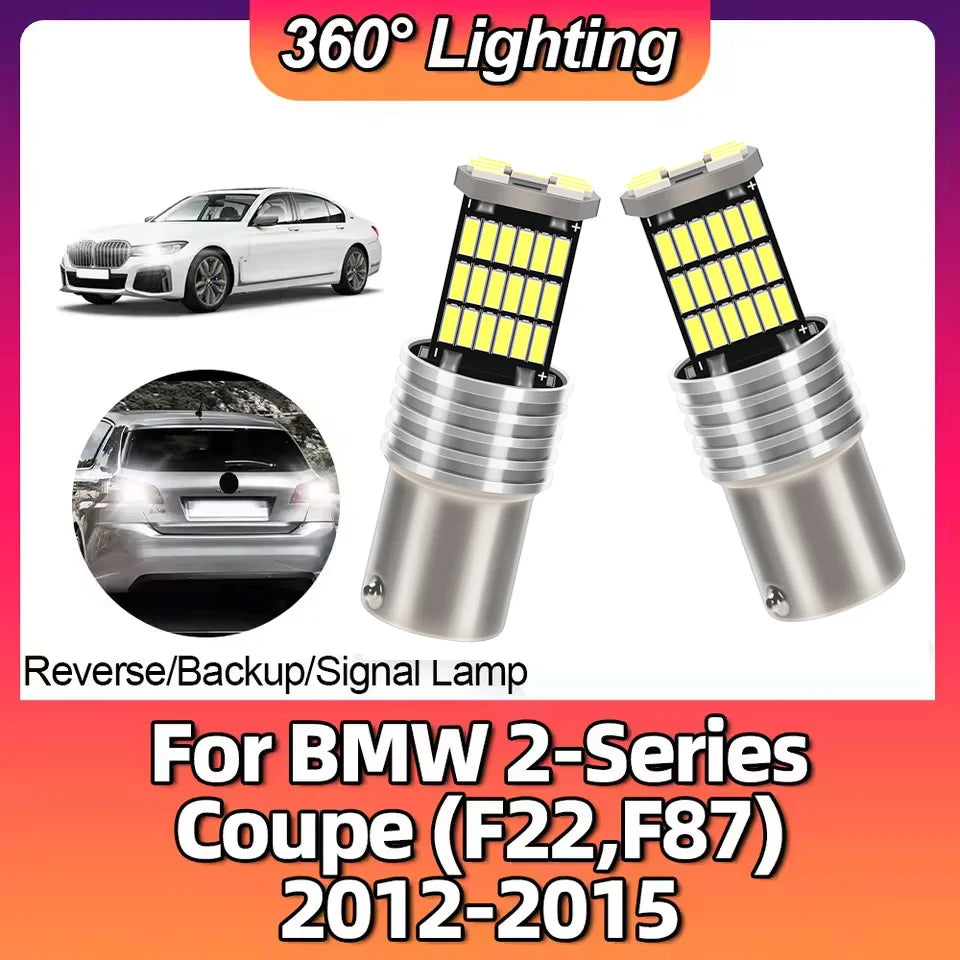 LED Interior Light Kit for BMW BA15S P21W F87 - Canbus Error-Free Interior Bulbs
