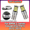 LED Interior Light Kit for BMW BA15S P21W F87 - Canbus Error-Free Interior Bulbs