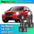LED Bulb Canbus HID D4S Replacement Lights Car Headlight with Fan For Mazda CX-5 CX5 D 201