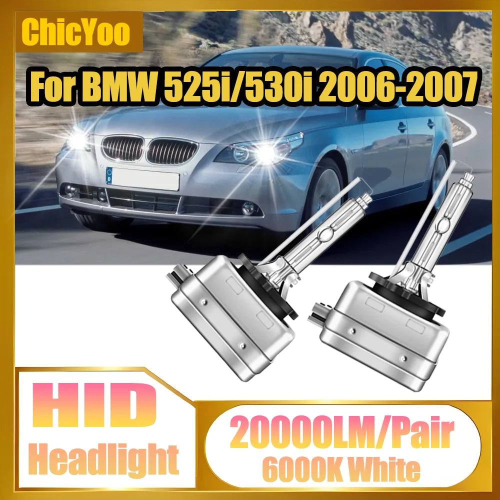 Canbus No error LED Headlights D1S HID Xenon Headlamps 6000K White Car Front Lights 35W 20