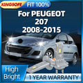 2/4Pcs LED Canbus Headlight High Power 180W Turbo Lamp 6000K Light For PEUGEOT 207 2008 20