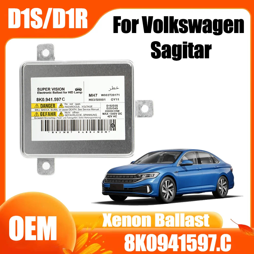 OEM 8K0941597.C HID Headlight D1S/D1R HID Ballast Xenon Headlight electrics Ballast Contro