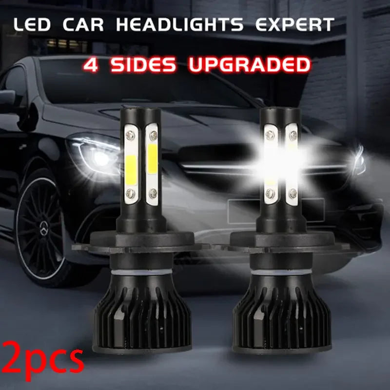28000LM 200W H4 Canbus Led Headlight 9005/HB3 9006/HB4 H7 H11 H13 9007 Car LED Bulbs 6000K