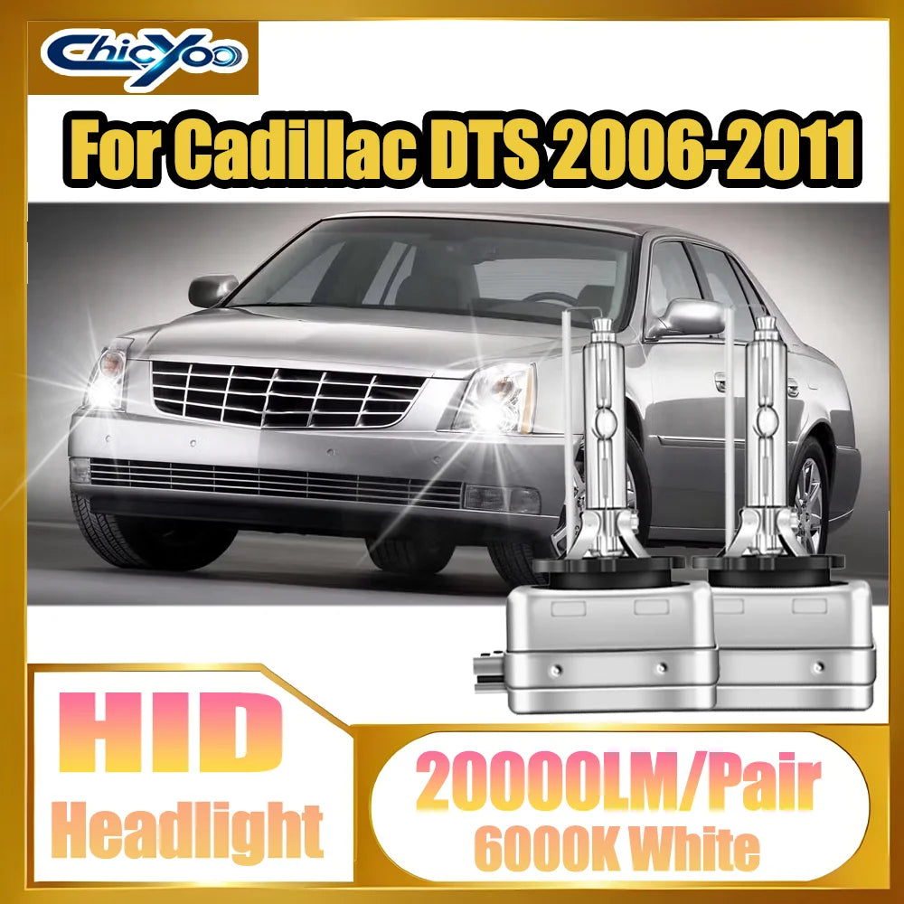D1S HID Xenon Headlamp Bulbs 20000LM 35W 6000K White Canbus Car Front Lights LED Headlight