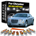 BADEYA 17Pcs Canbus LED Interior Map Dome Light Kit For Chrysler 300 300C 2005 2006 2007 2