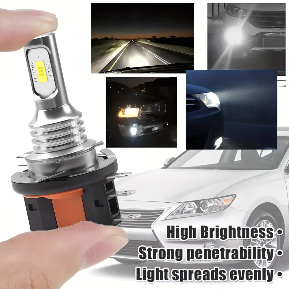H15 LED Headlight Bulbs 20000LM Turbo Daytime Running Lights 80W Car Lamp For Benz BMW Vol
