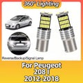 2-Piece LED Interior Light Kit for Peugeot P21W - Canbus Error-Free Interior Bulbs
