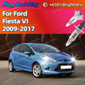 2/4Pcs LED Powerful Car Headlight Bulbs 25000LM Super Bright Auto Lights For Ford Fiesta V
