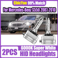 2X 35W 6000K White D1S HID Xenon Headlamp Bulbs 20000LM Canbus Car Front Lights LED Headli