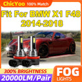 20000LM Canbus No Error Car Fog Lights 60W CSP Chips Fog Lamps 6000K White 12V Fit For BMW