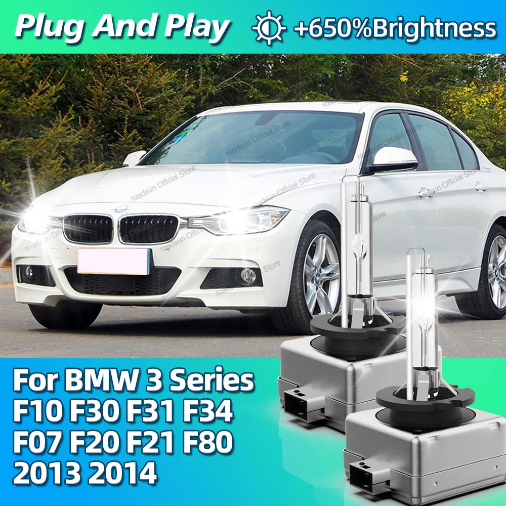 Auto Lights 35W D1S Xenon HID Bulbs 6000K Car Headlight For BMW 3 Series F10 F30 F31 F34 F