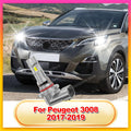 2/4Pcs LED Car Light Bulbs For Peugeot 3008 2017 2018 2019