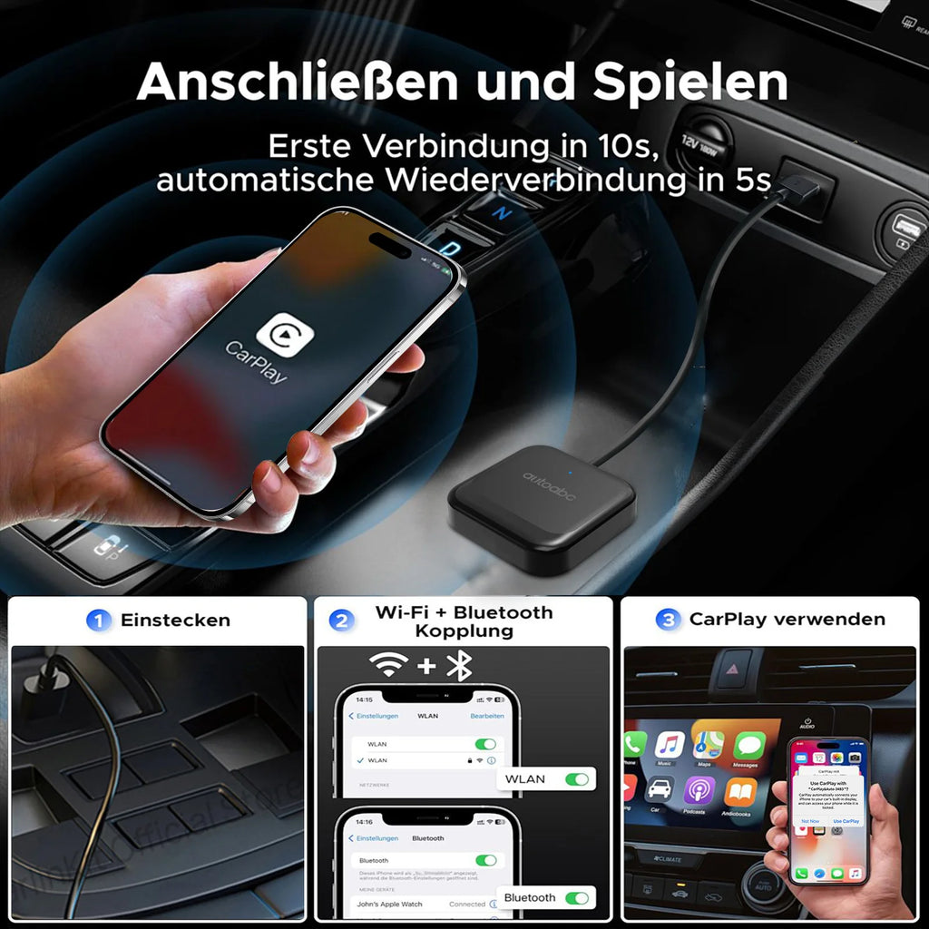 Carbitlink to Wireless CarPlay Car Navigation Smart Car Carbit link For Baic X55 Geely Jet | AUTOKITSHOP