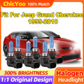 Fit For Jeep Grand Cherokee 1999-2005 2006 2007 2008 2009 2010 360W Car Lights 30000LM Hal