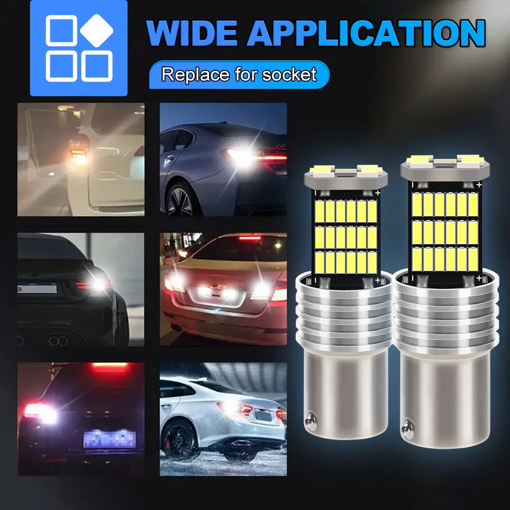 2-Piece LED Interior Light Kit for Peugeot P21W - Canbus Error-Free Interior Bulbs