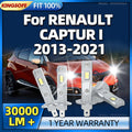2/4 Pcs LED Headlight 30000LM Car Light For RENAULT CAPTUR 2013 2014 2015 2016 2017 2018 2