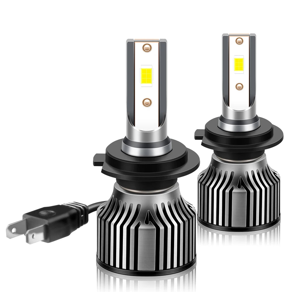 300W LED Car Headlight Bulbs 30000LM Auto Headlamps 6000K White Plug And Play For Renault