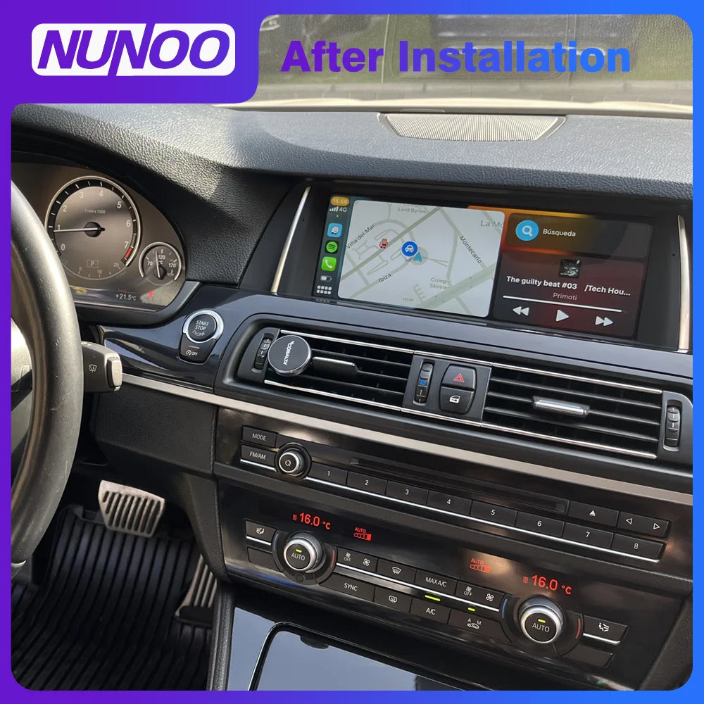 Android 14 Carplay Touch Screen For BMW 5 Series F10 F11 F07 F18 2010-2017 Automotive Mult
