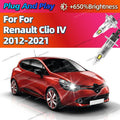 2/4Pcs LED Powerful Car Headlight Bulbs 25000LM Super Bright Auto Lights For Renault Clio