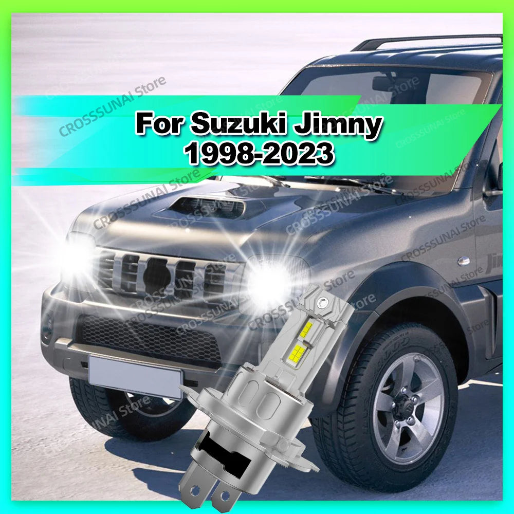 LED HiLo Beam For Suzuki Jimny 1998-2023 2005 2006 2007 2008 2009 2010 2011 2012 2013 2014
