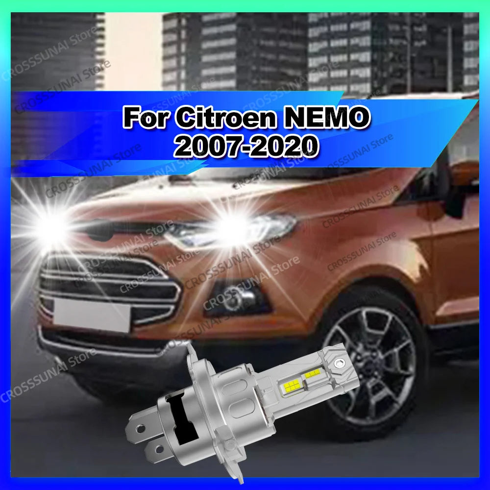 LED Car Light For Citroen NEMO 2007-2020 2008 2009 2010 2011 2012 2013 2014 2015 2016 2017