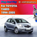 H4 LED Bulb Turbo Headlight 30000LM Powerful Best Car Lamp For TOYOTA YARIS 1994-2005 1998